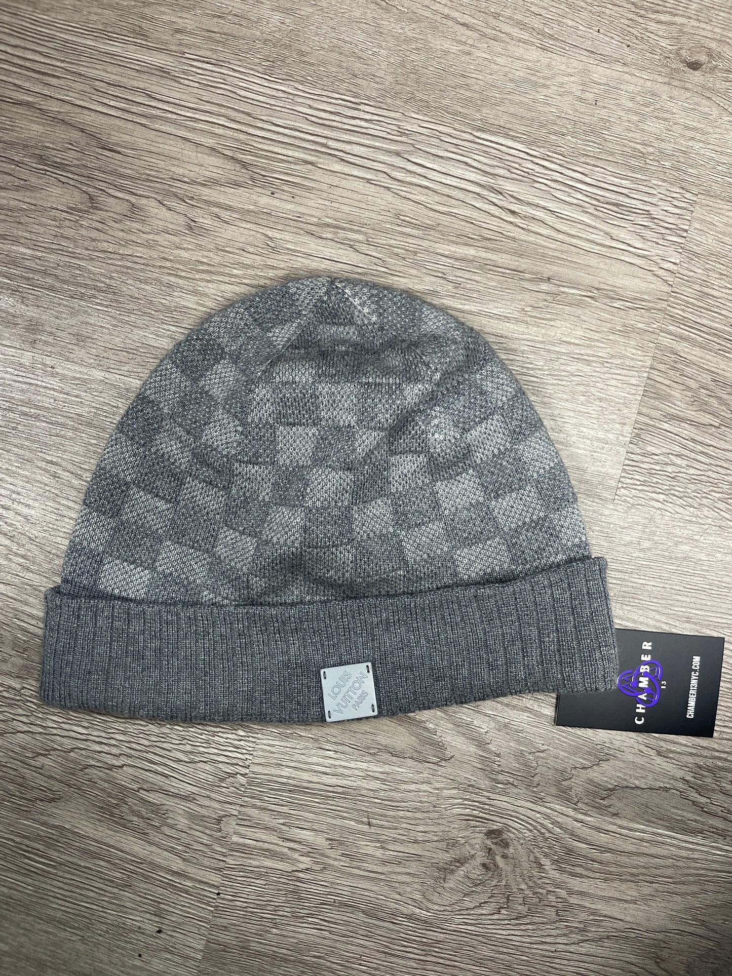 Louis Vuitton Damier Grey Beanie