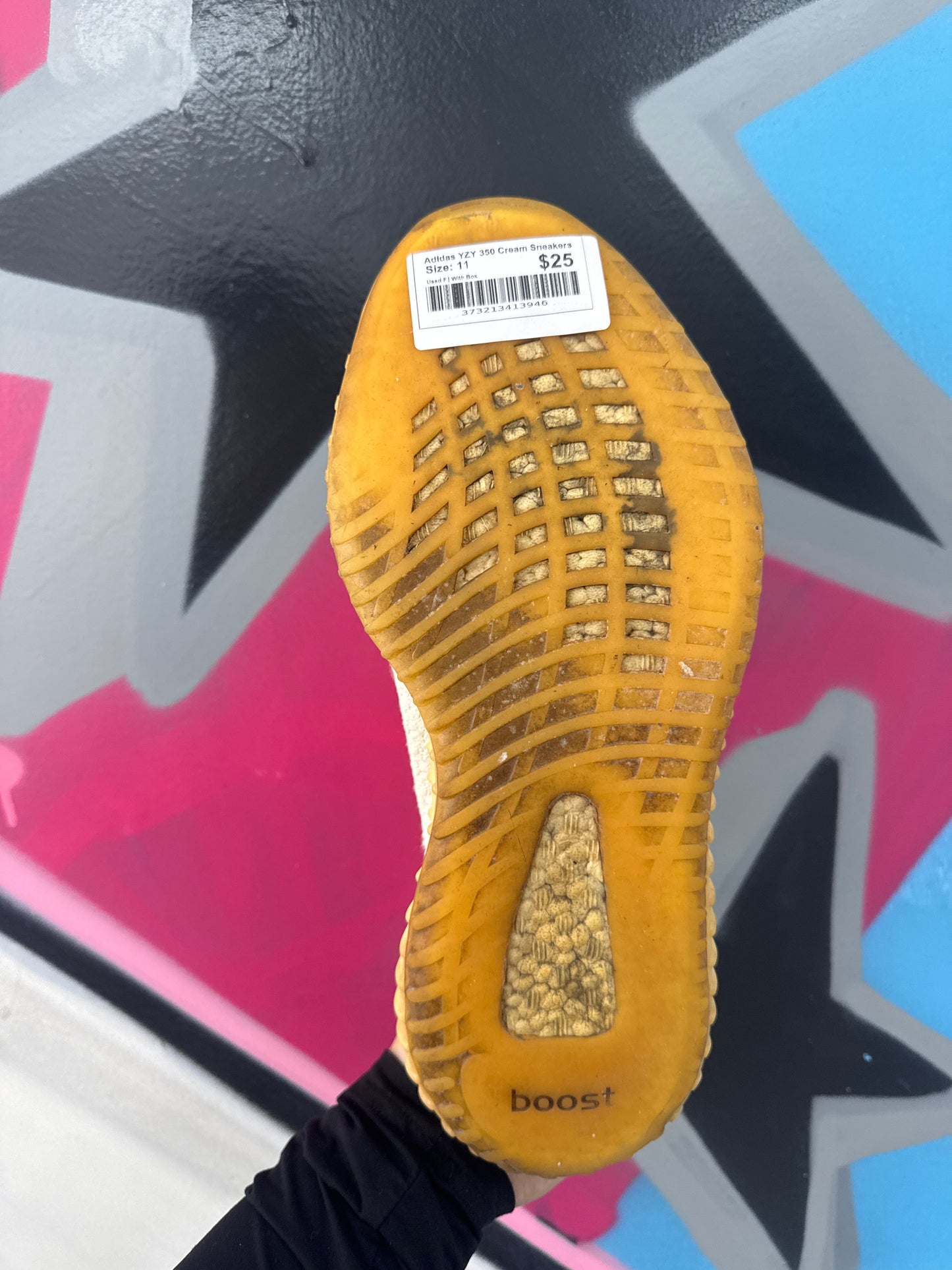 Adidas YZY 350 Cream Sneakers