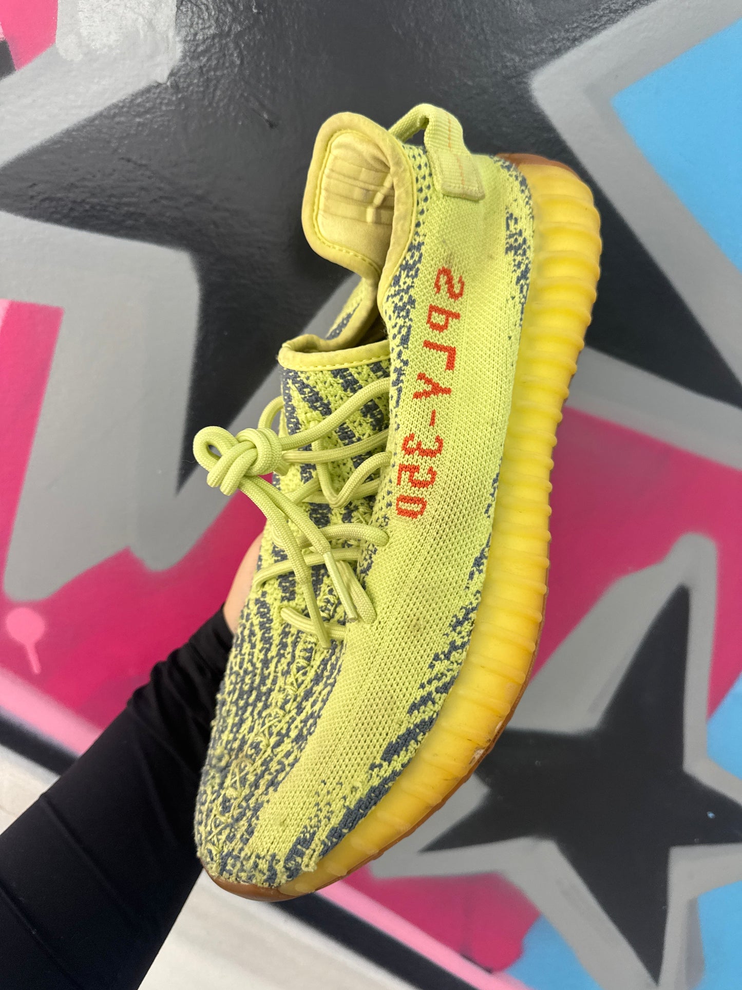 Adidas YZY 350 Frozen Yellw Sneakers