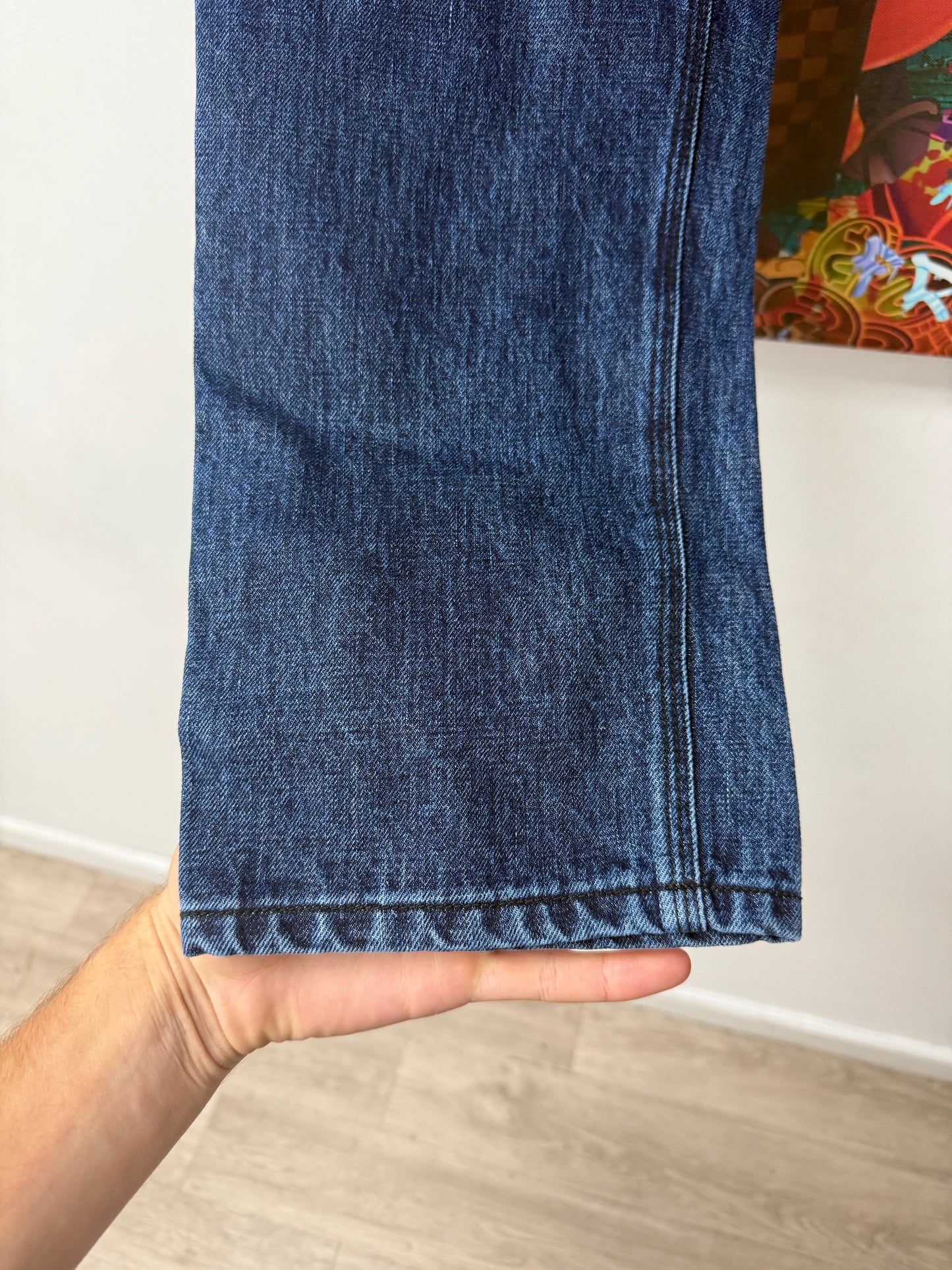 Chrome Hearts "Indigo Blue" Carpenter Jeans