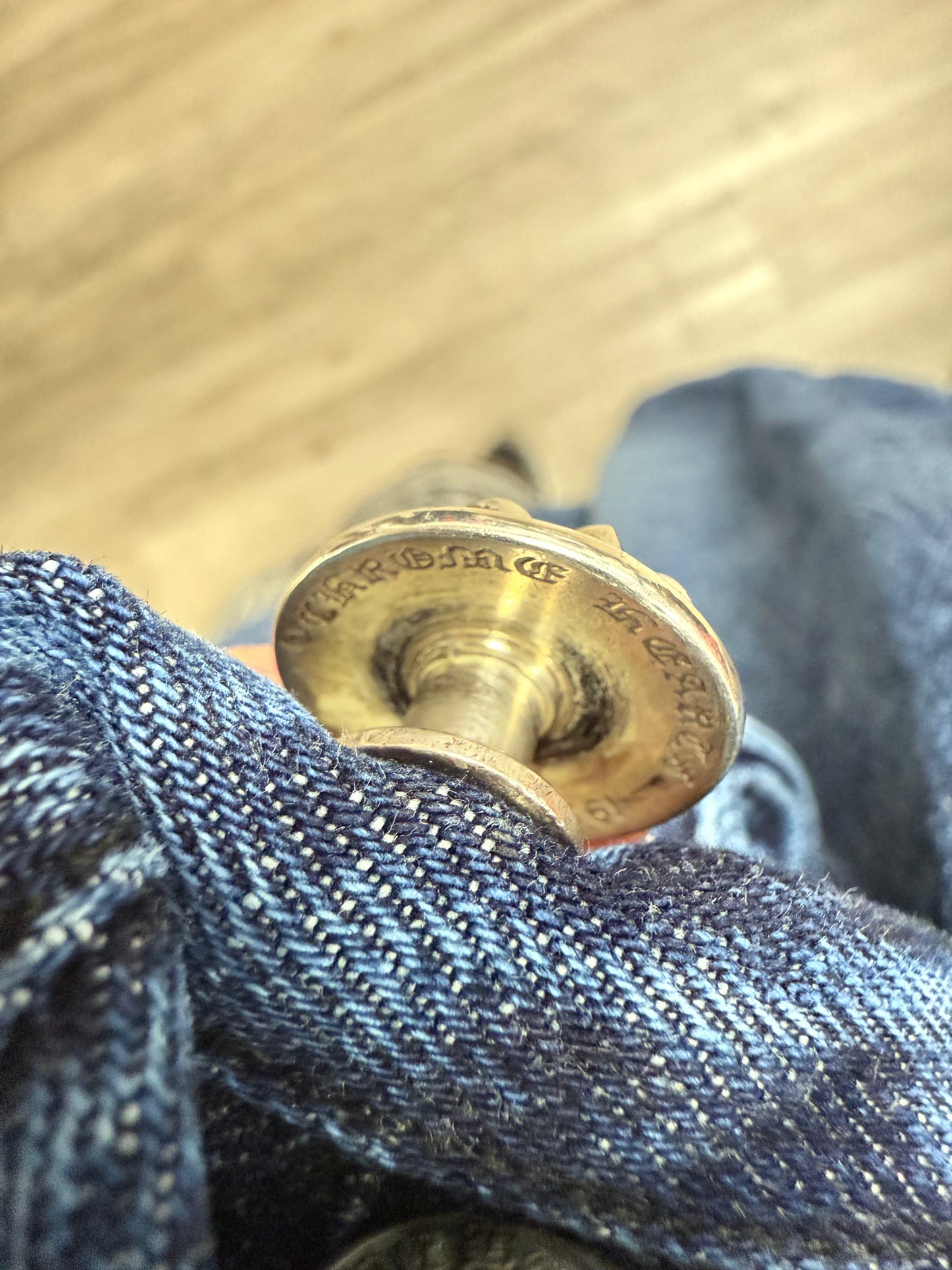Chrome Hearts "Indigo Blue" Carpenter Jeans
