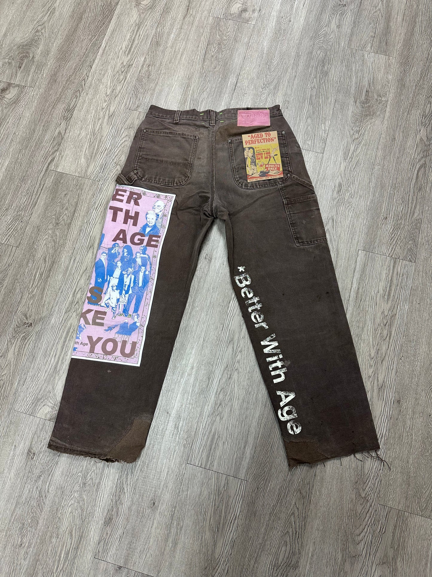 Better with Age "Looks Like You" Brown Jeans