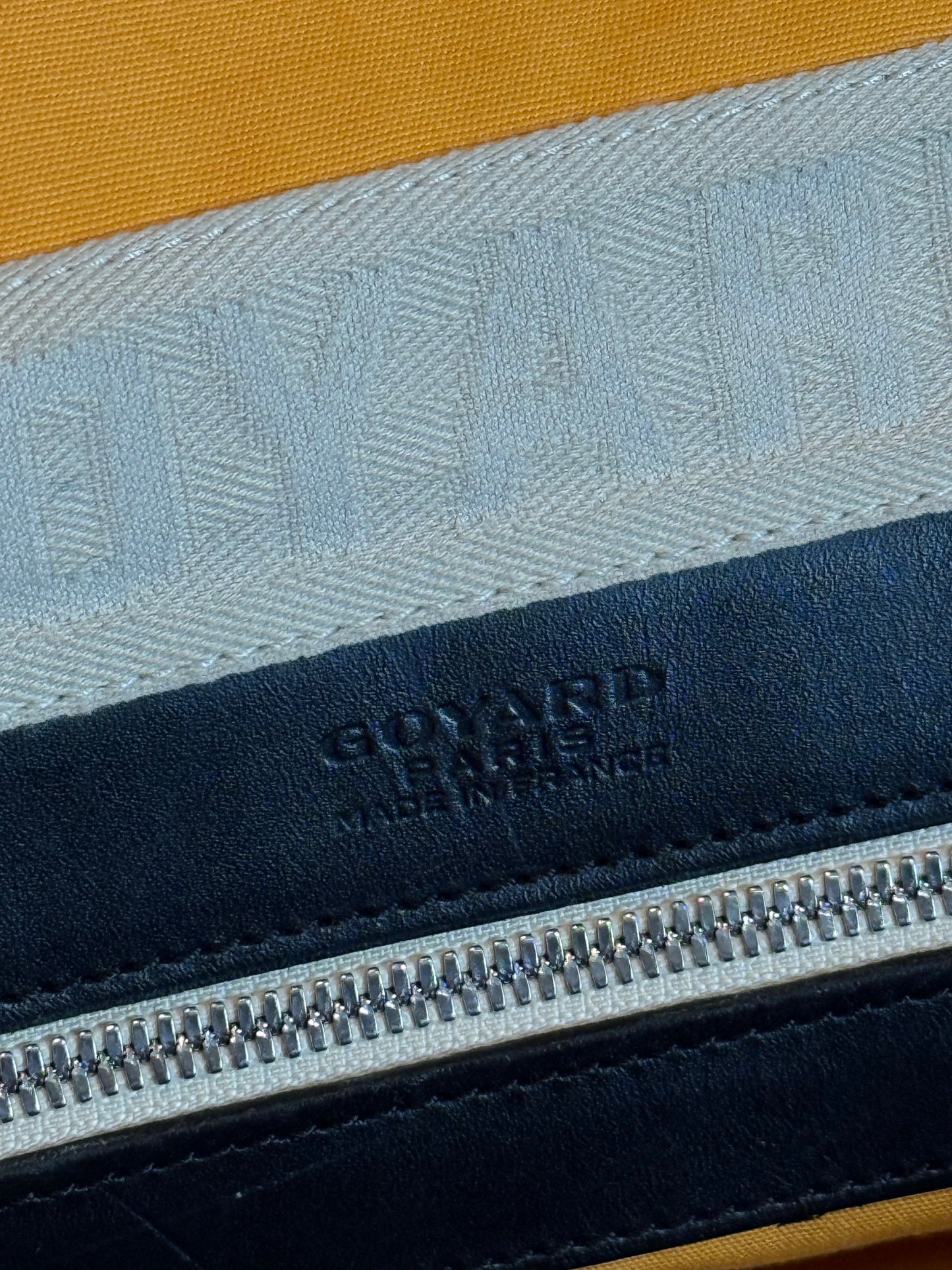 Goyard Duffle Bag Black Used 45