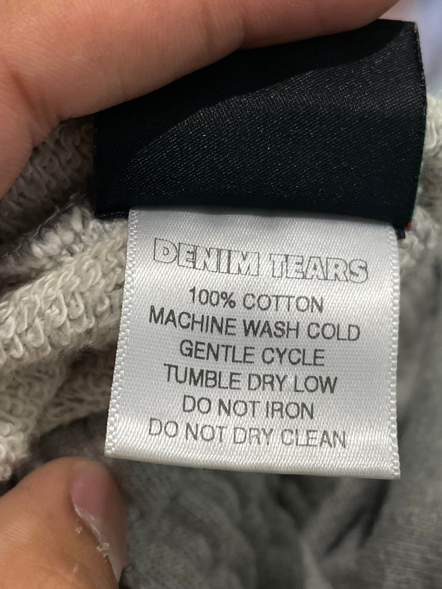 Denim Tears Chicken Bones Grey Sweatsuit