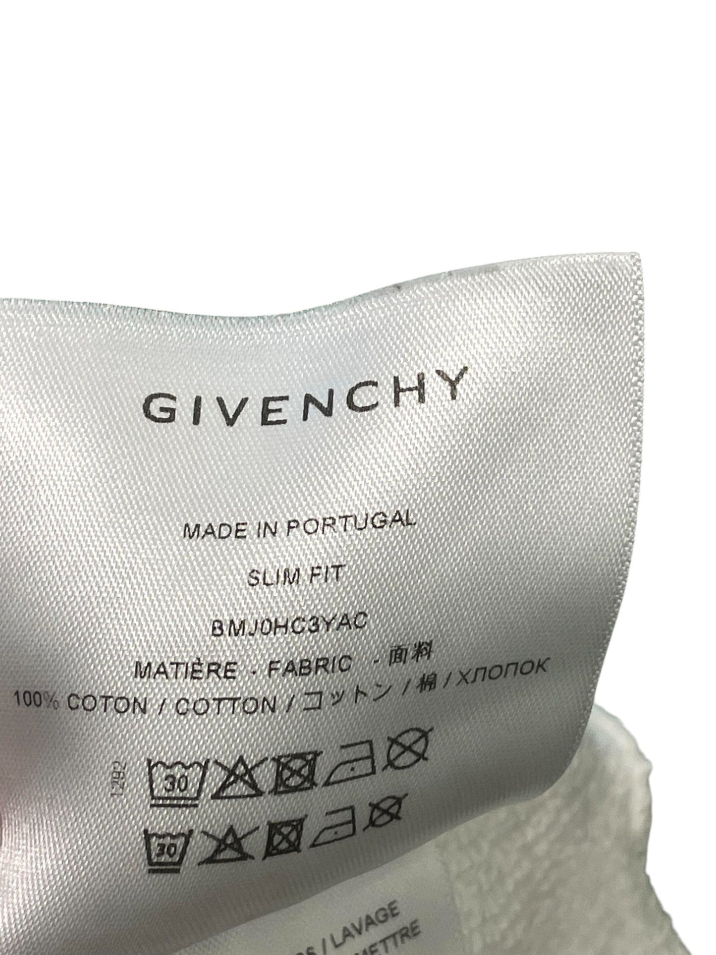 Givenchy Black Logo White Hoodie