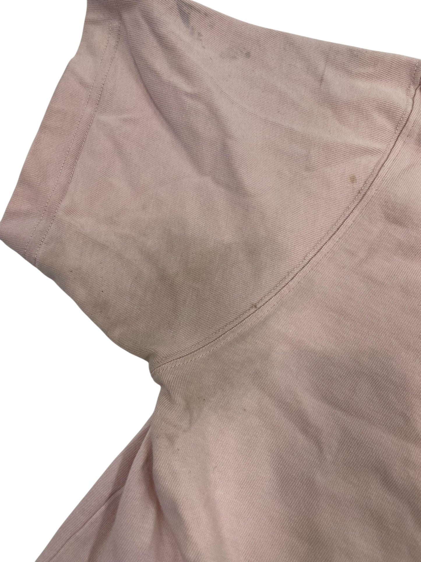 Dior Floral Patch Tee Dust Pink