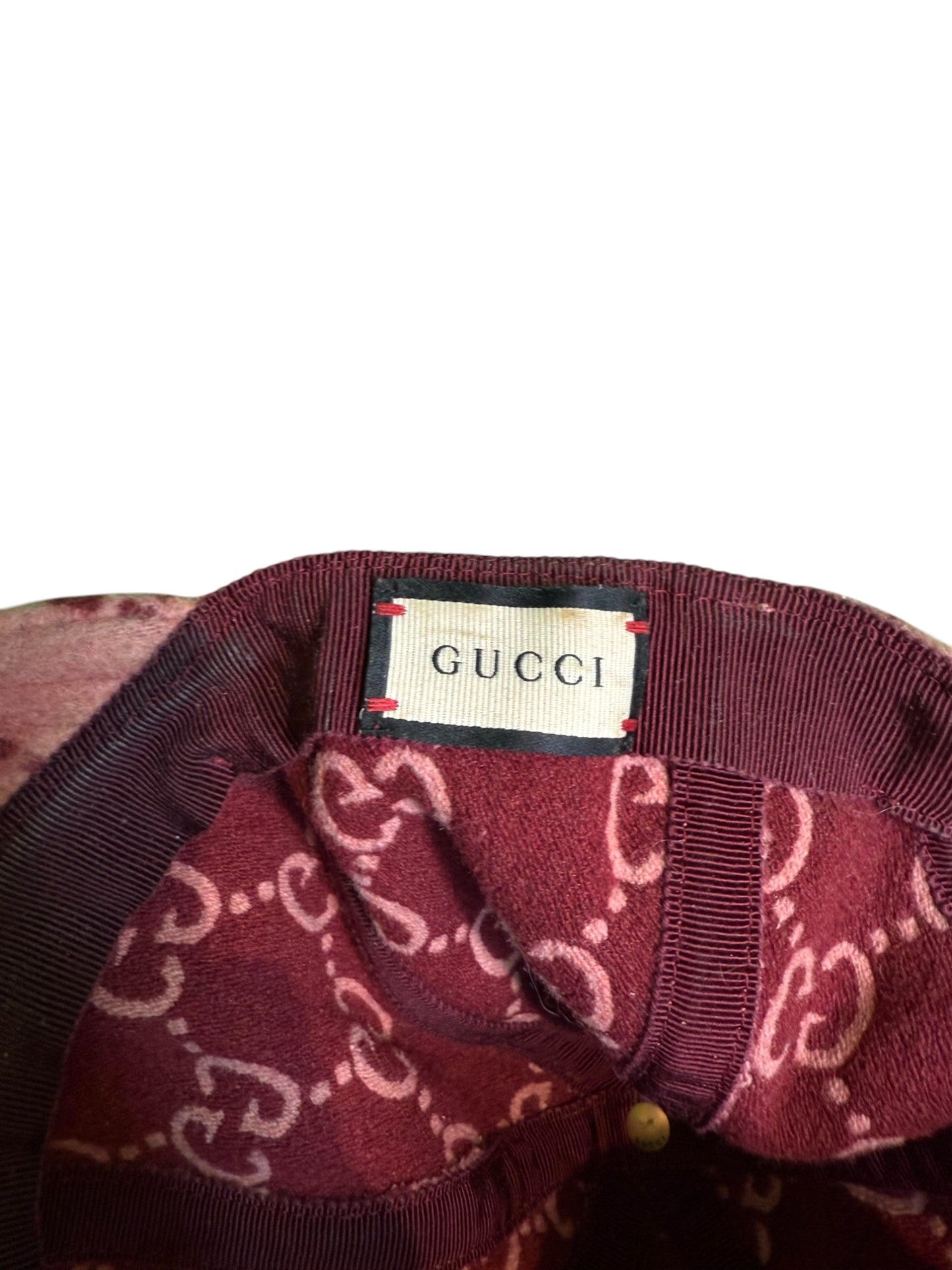 Gucci Felt Monogram Pink Hat