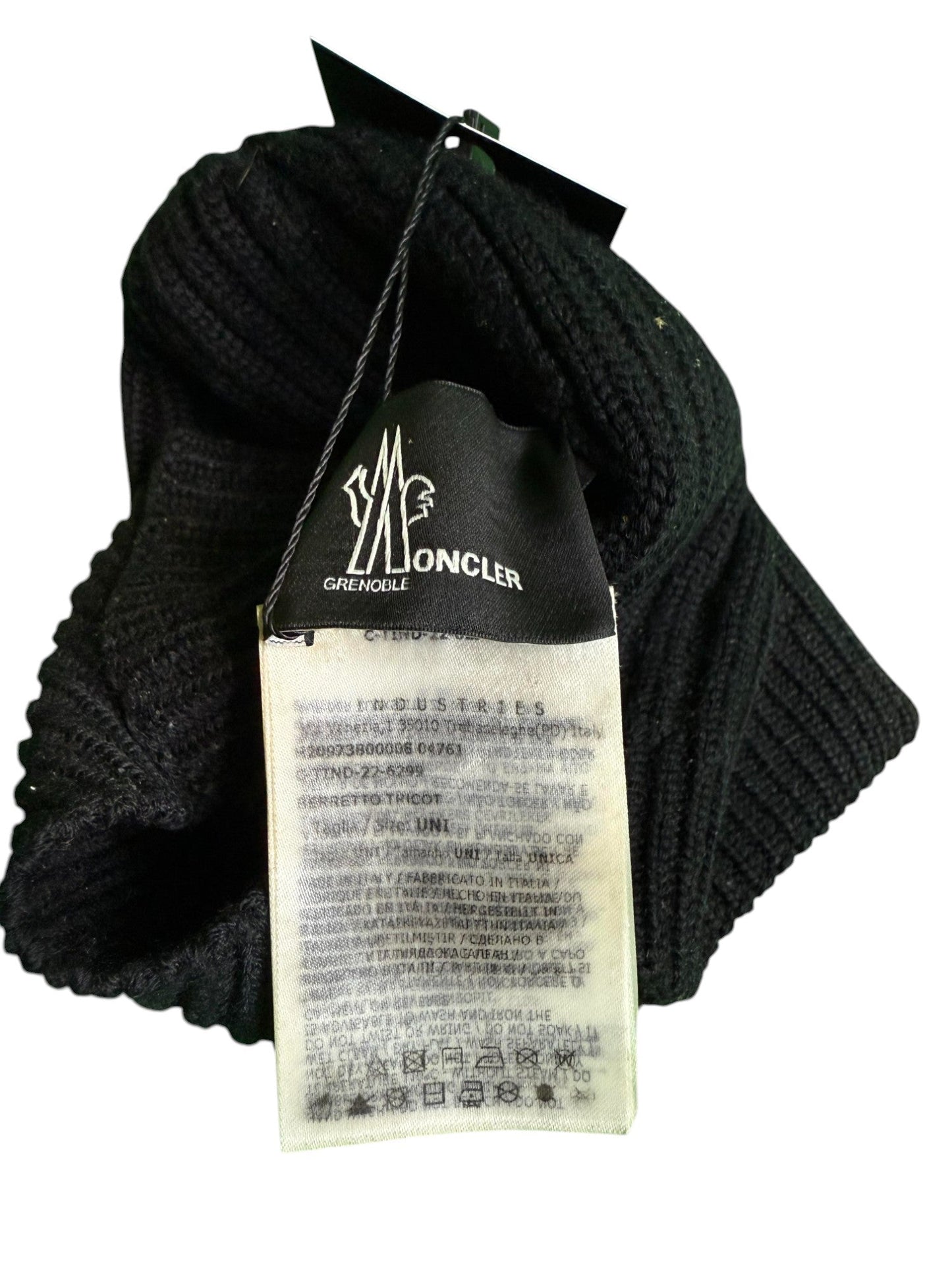 Moncler Grenoble Berretto Black Beanie