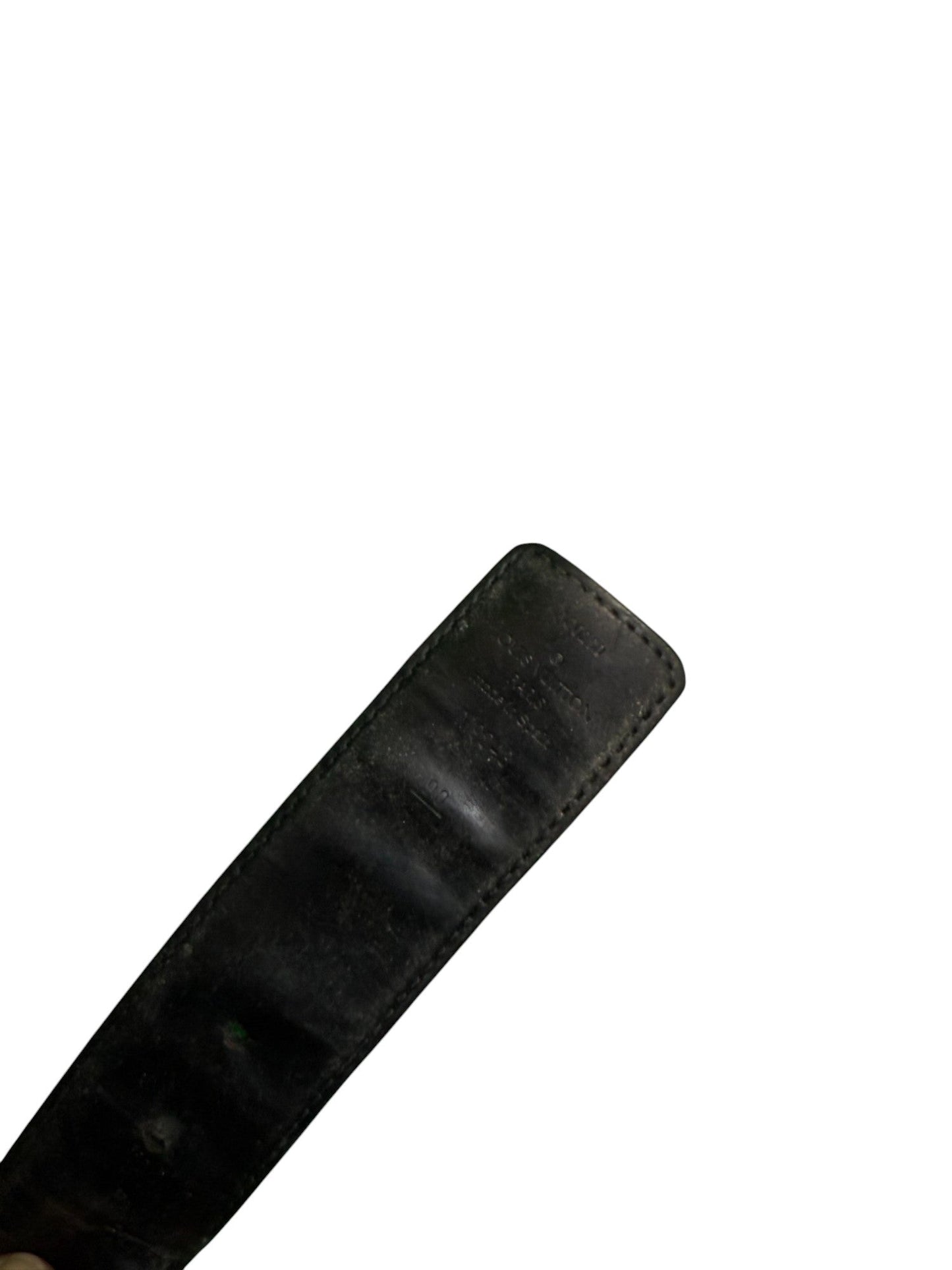 LV Monogram Black Belt
