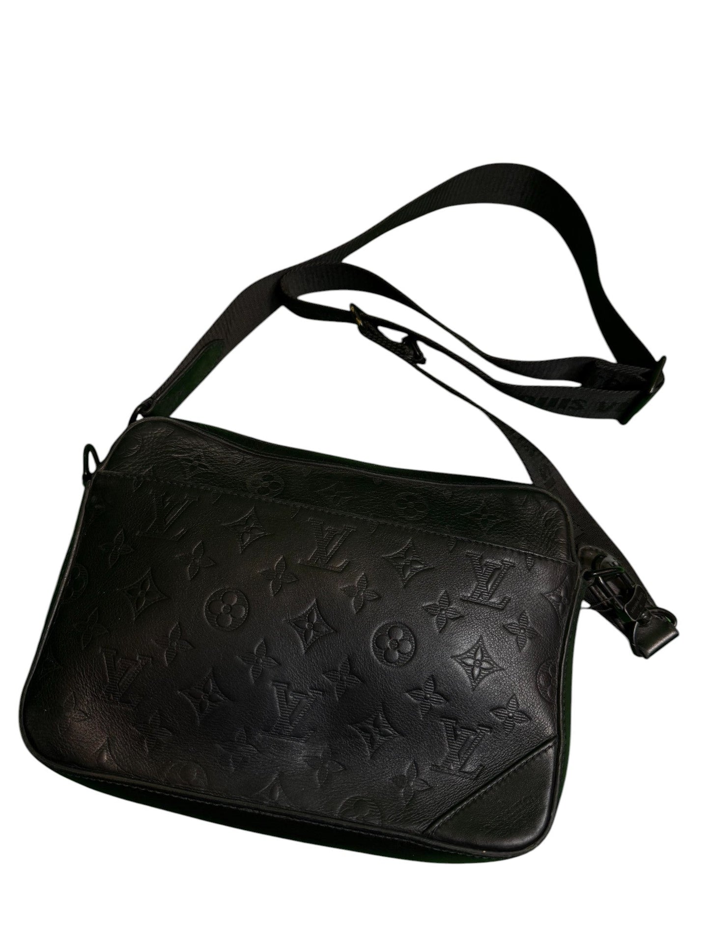 LV Side Black Bag