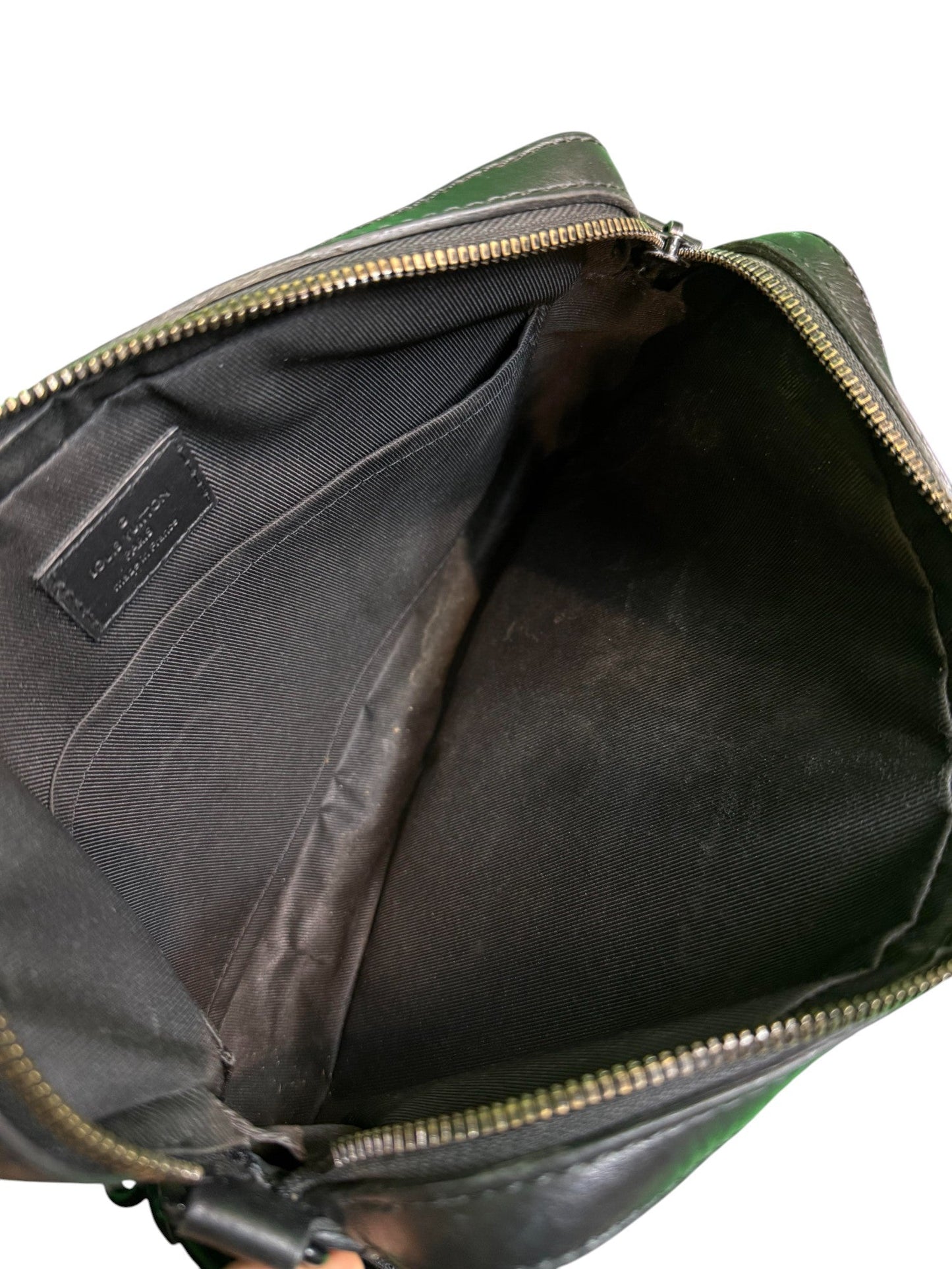 LV Side Black Bag