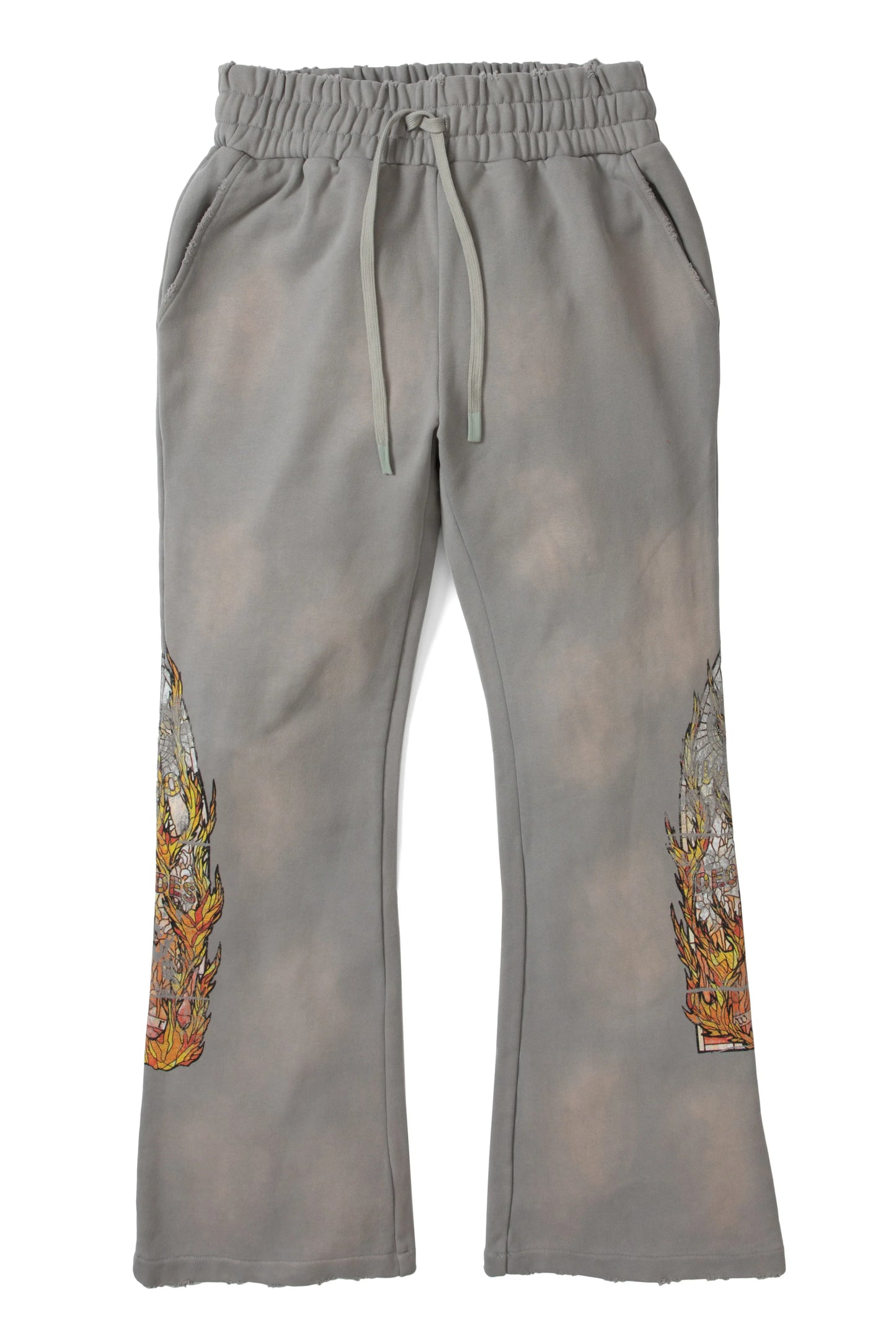 WDW "Faded Flame Glass" Vintage Grey Sweats
