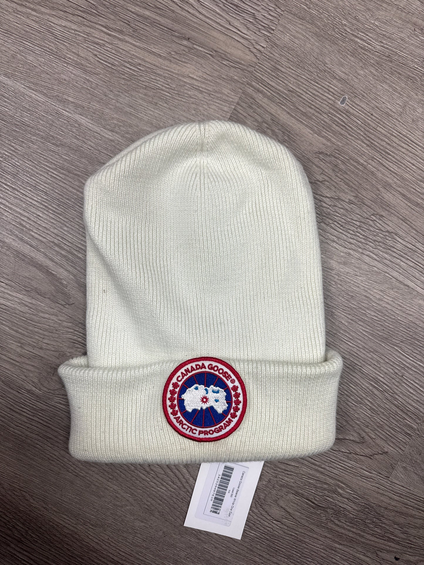 Canada Goose Beanie White Used