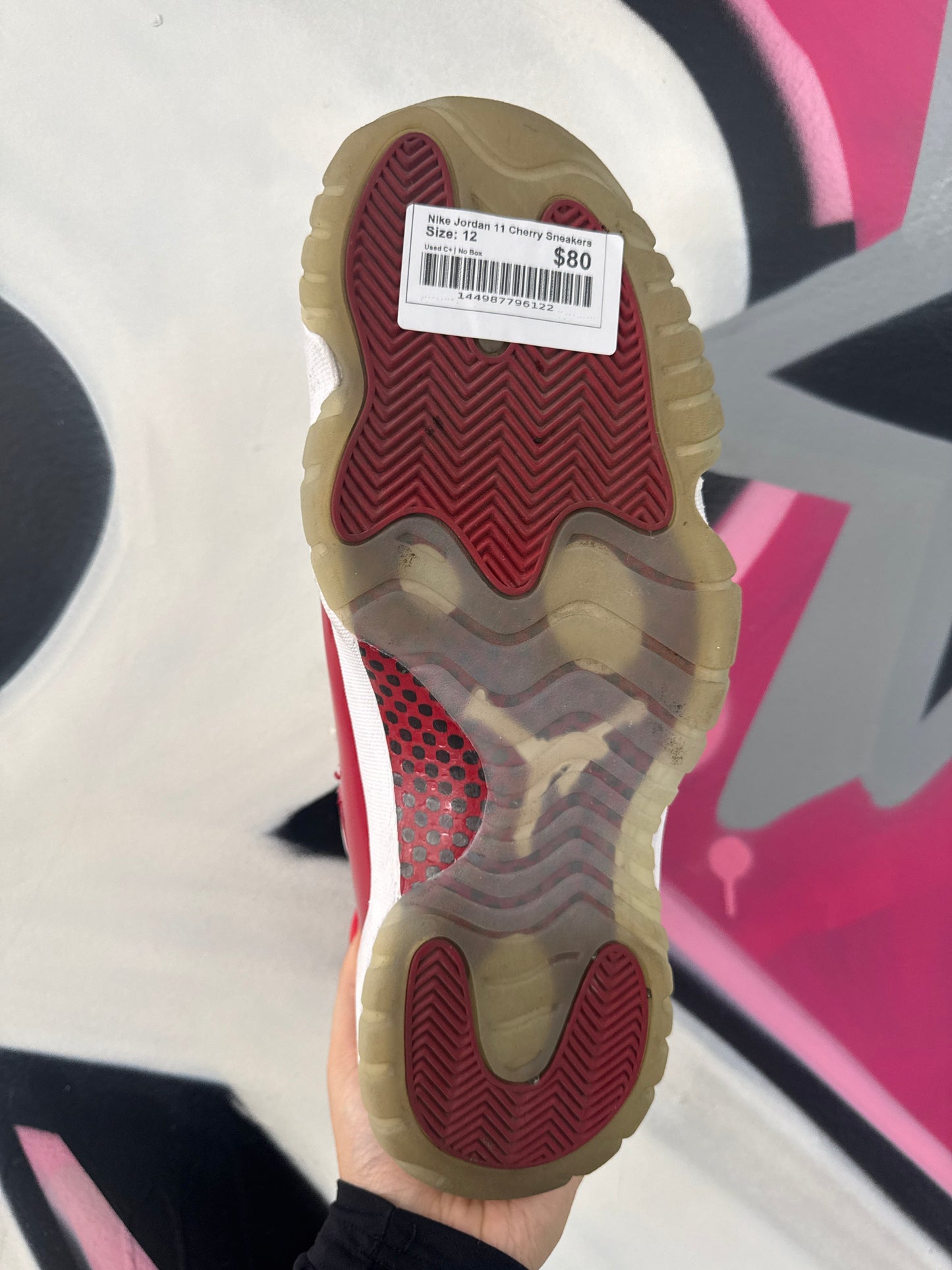 Nike Jordan 11 Cherry Sneakers