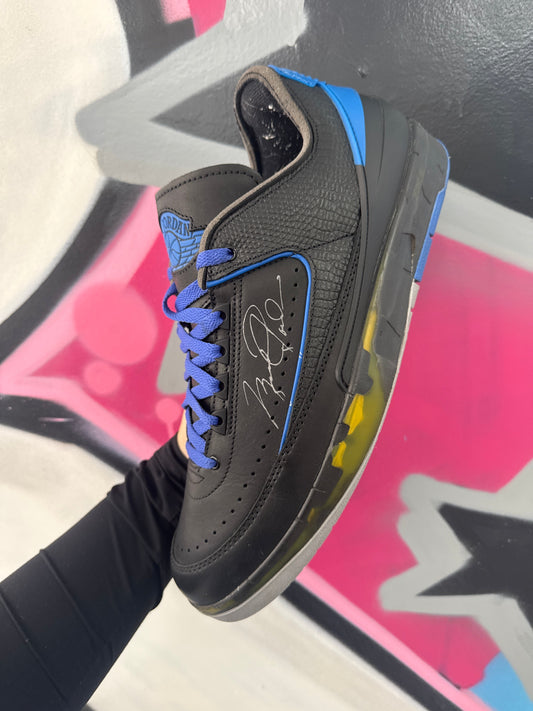 Nike Off-White Jordan 2 Varsity Royal Sneakers