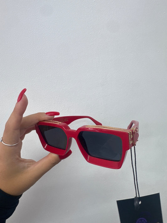 LV Red Gold Millionaire Glasses