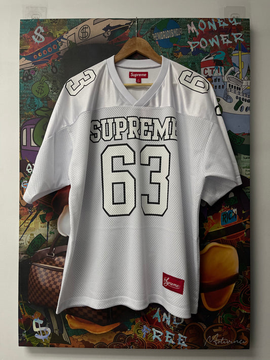 Supreme White 63 Jersey