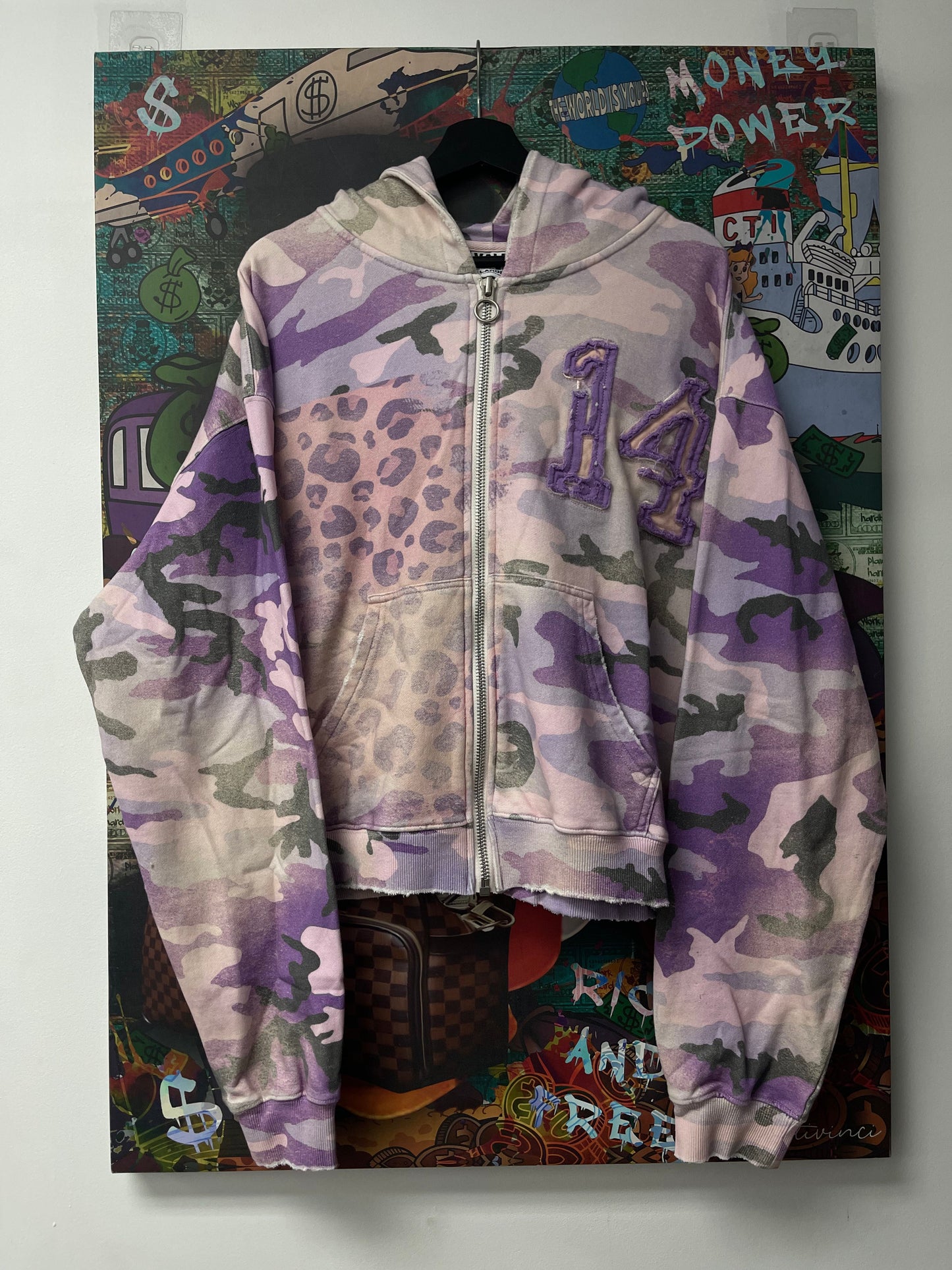 Vale Purple Camo 14 Hoodie