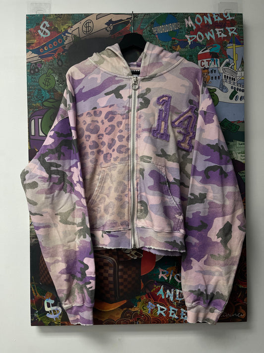 Vale Purple Camo 14 Hoodie