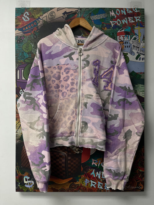Vale Purple Camo 14 Hoodie