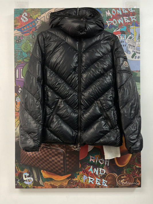 Moncler Brouel Giubbotto Black Womens (2) Jacket