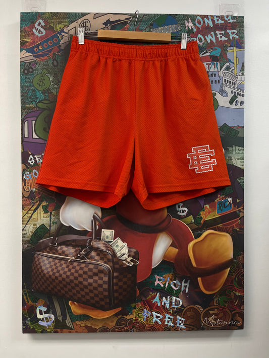 Eric Emanuel Orange Shorts