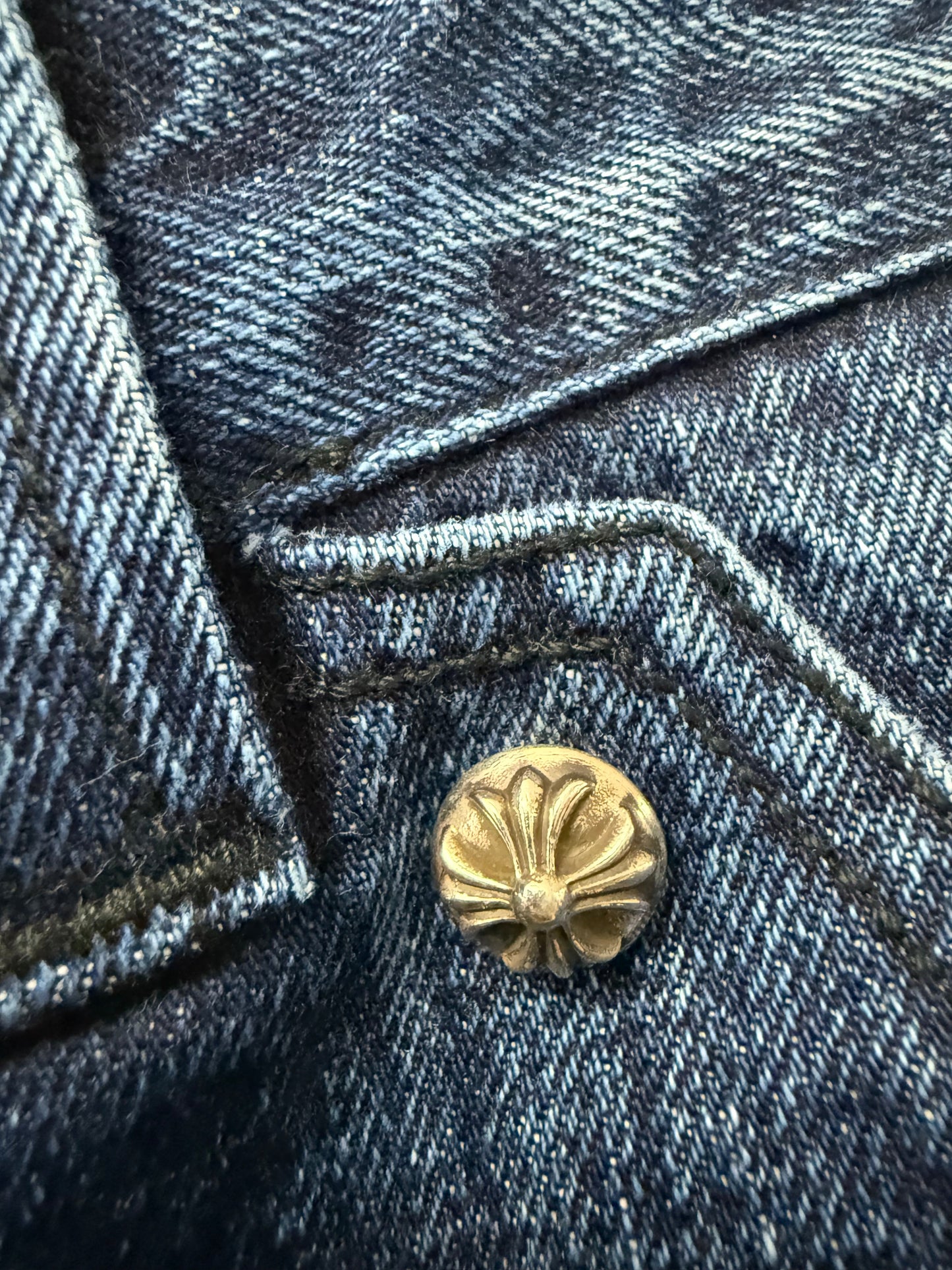 Chrome Hearts "Indigo Blue" Carpenter Jeans