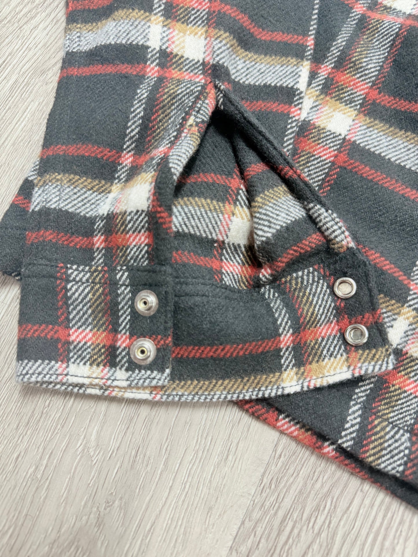 Chrome Hearts "Work Dog" Flannel Button Down Shirt