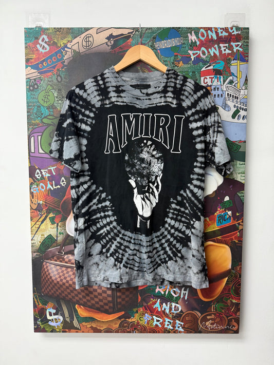 Amiri Crystal Ball Grey Tee