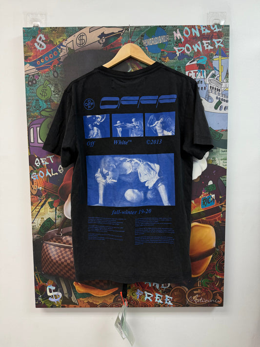 Off-White Grey Blue FW19 Tee