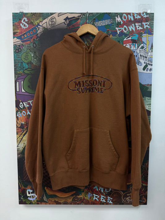 Supreme Brown Missoni Hoodie