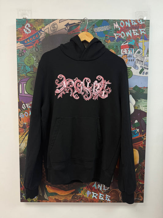 Amiri Black Dragon Logo Hoodie