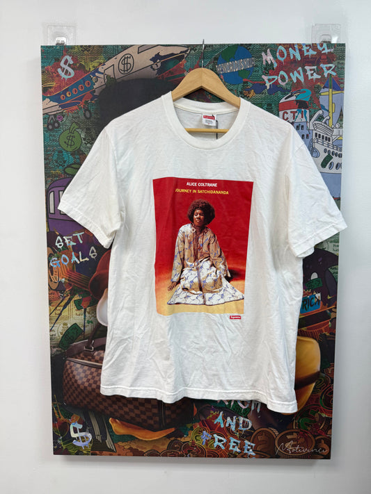 Supreme White Alice Coltrane Tee
