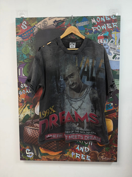 Vale 199X Tupac Black Tee