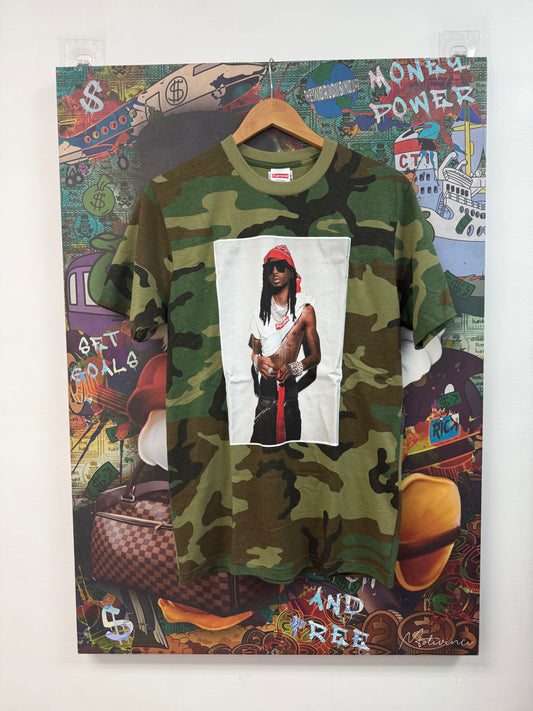 Supreme Camo Playboi Carti Picture Tee
