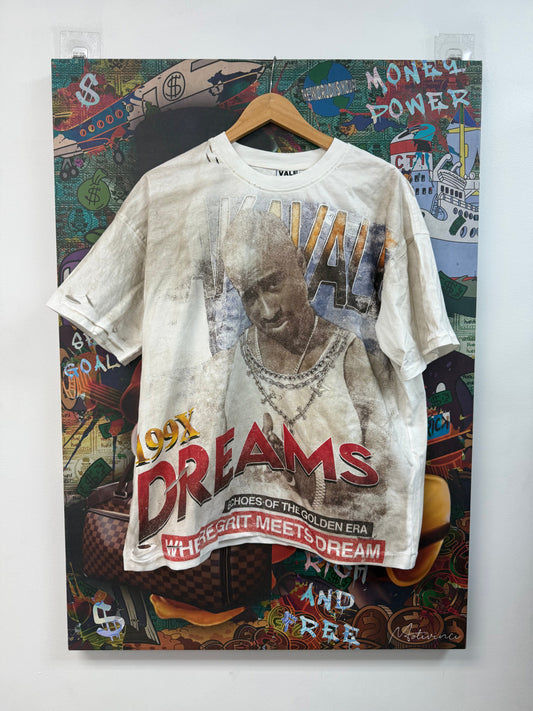 Vale 199X Tupac White Tee