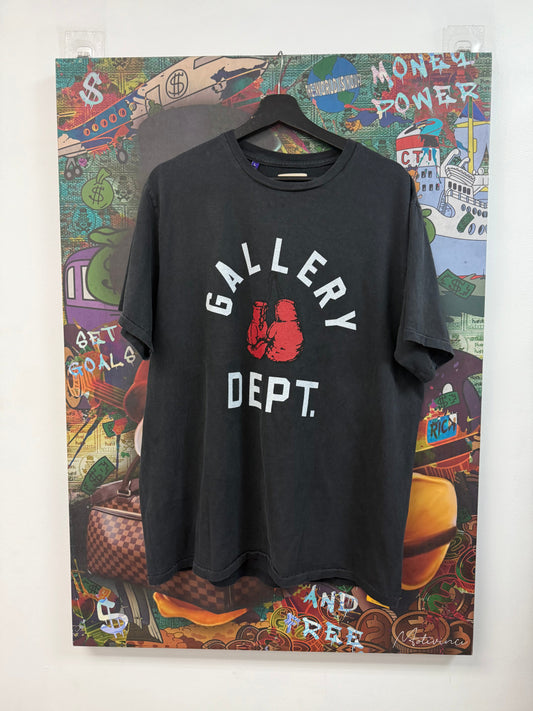 Gallery Dept Black Boxer Tee