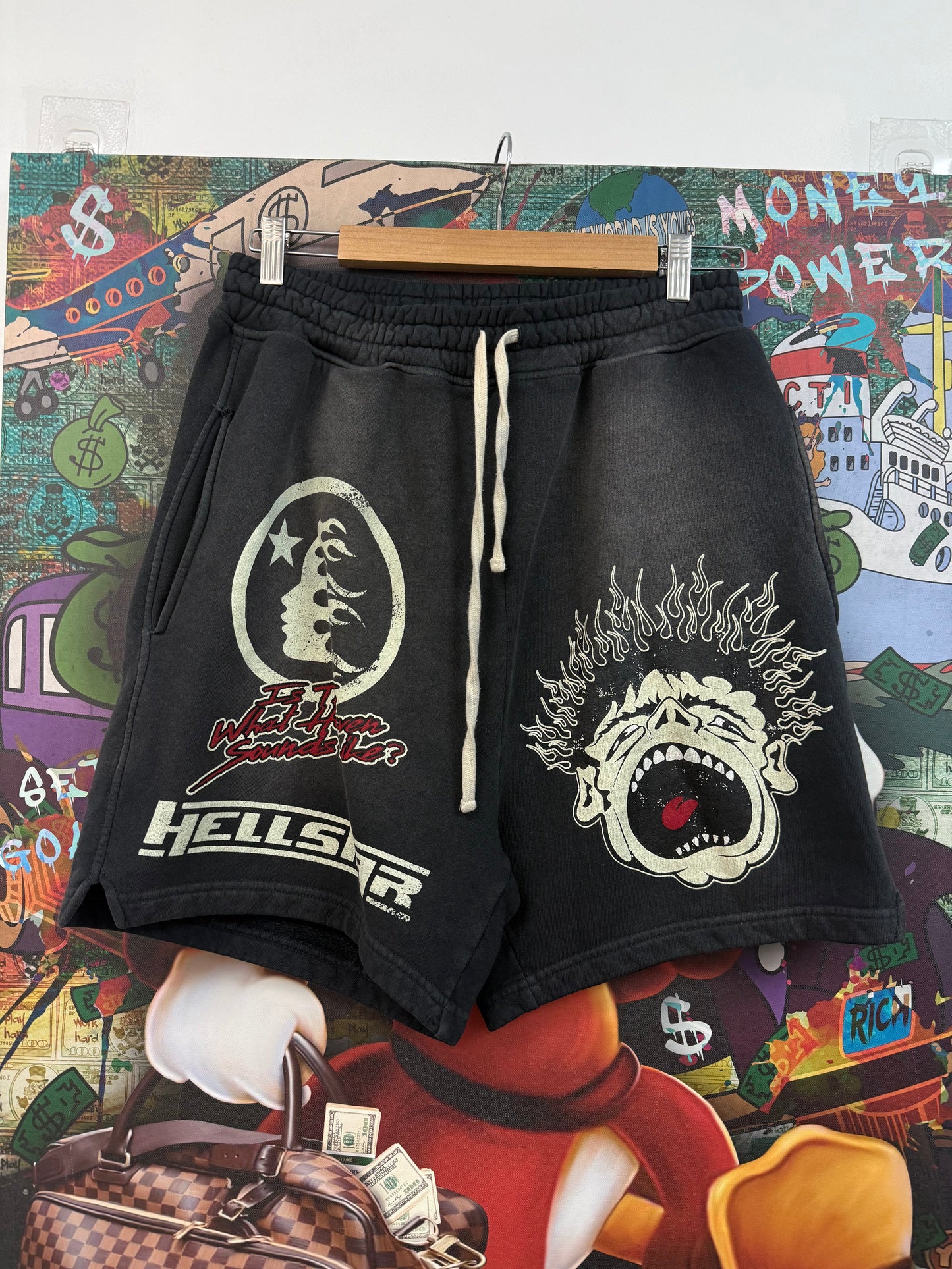 Hellstar Face Shorts