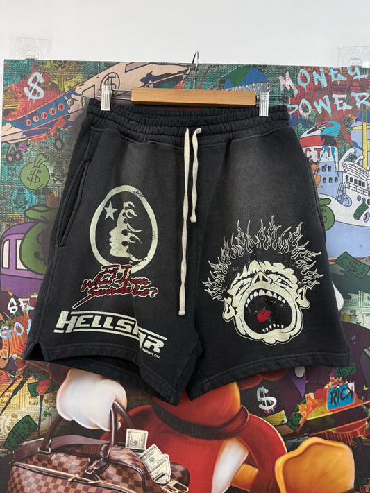 Hellstar Face Shorts