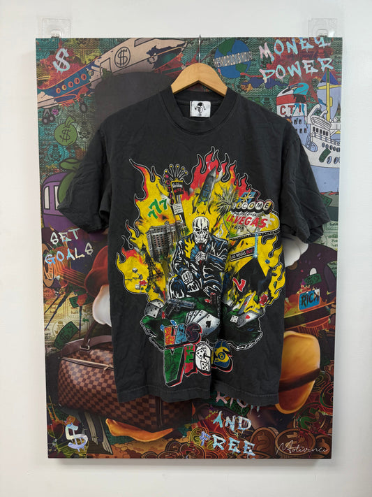 Warren Lotas Grey Multi Las Vegas Tee