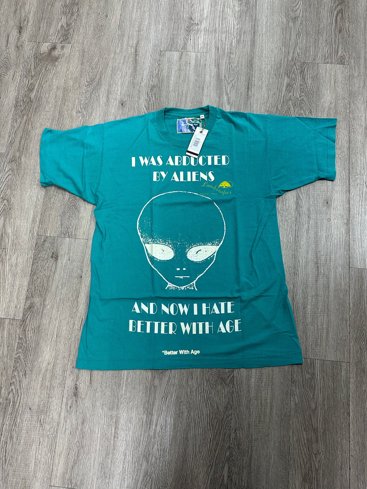Better With Age "Abducted" Green Tee
