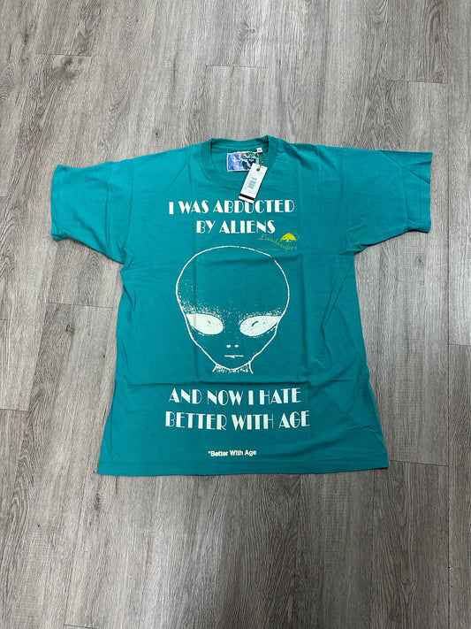 Better With Age "Abducted" Green Tee