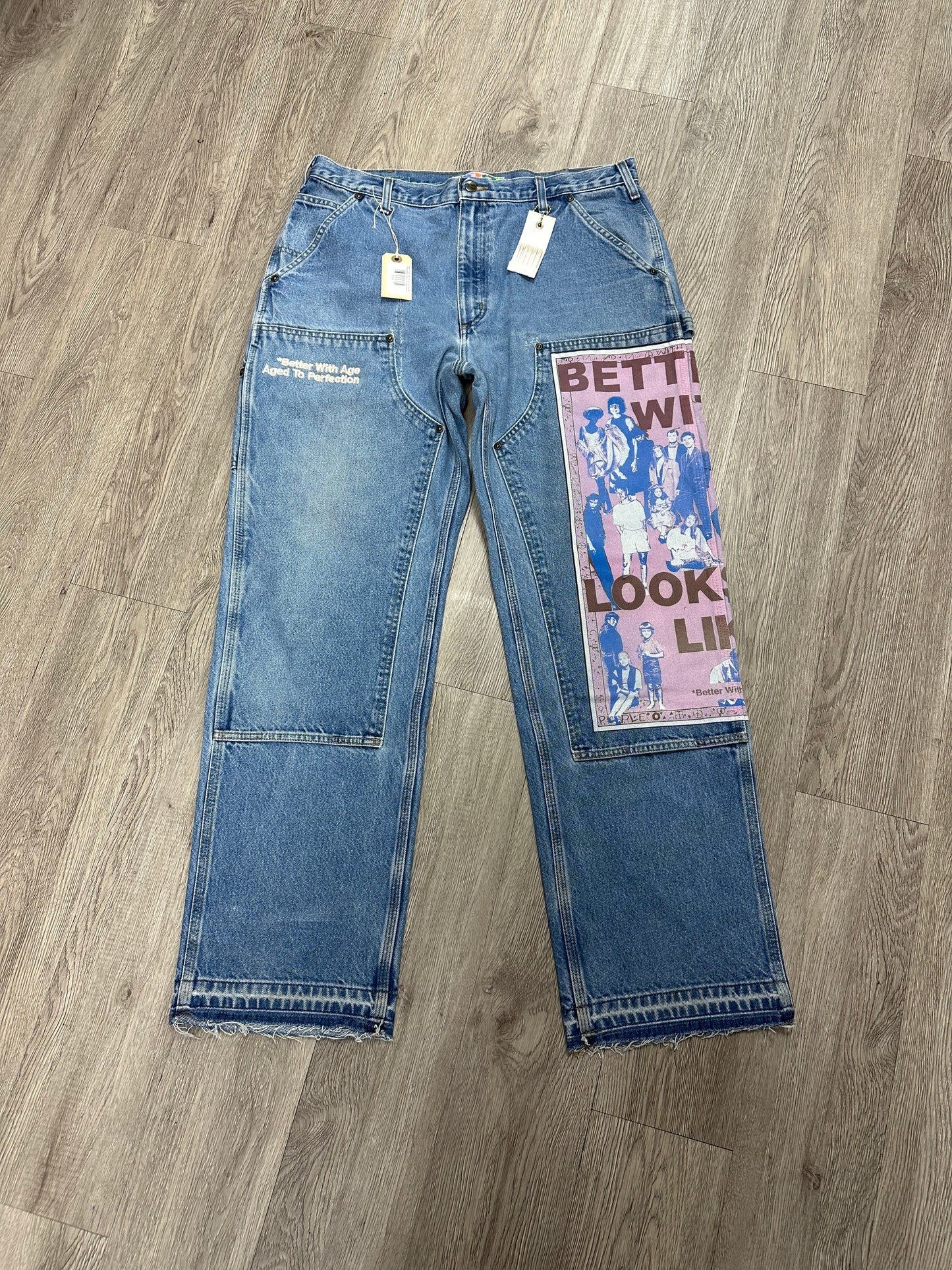 Better with Age "Looks Like You" Light Wash Blue Jeans