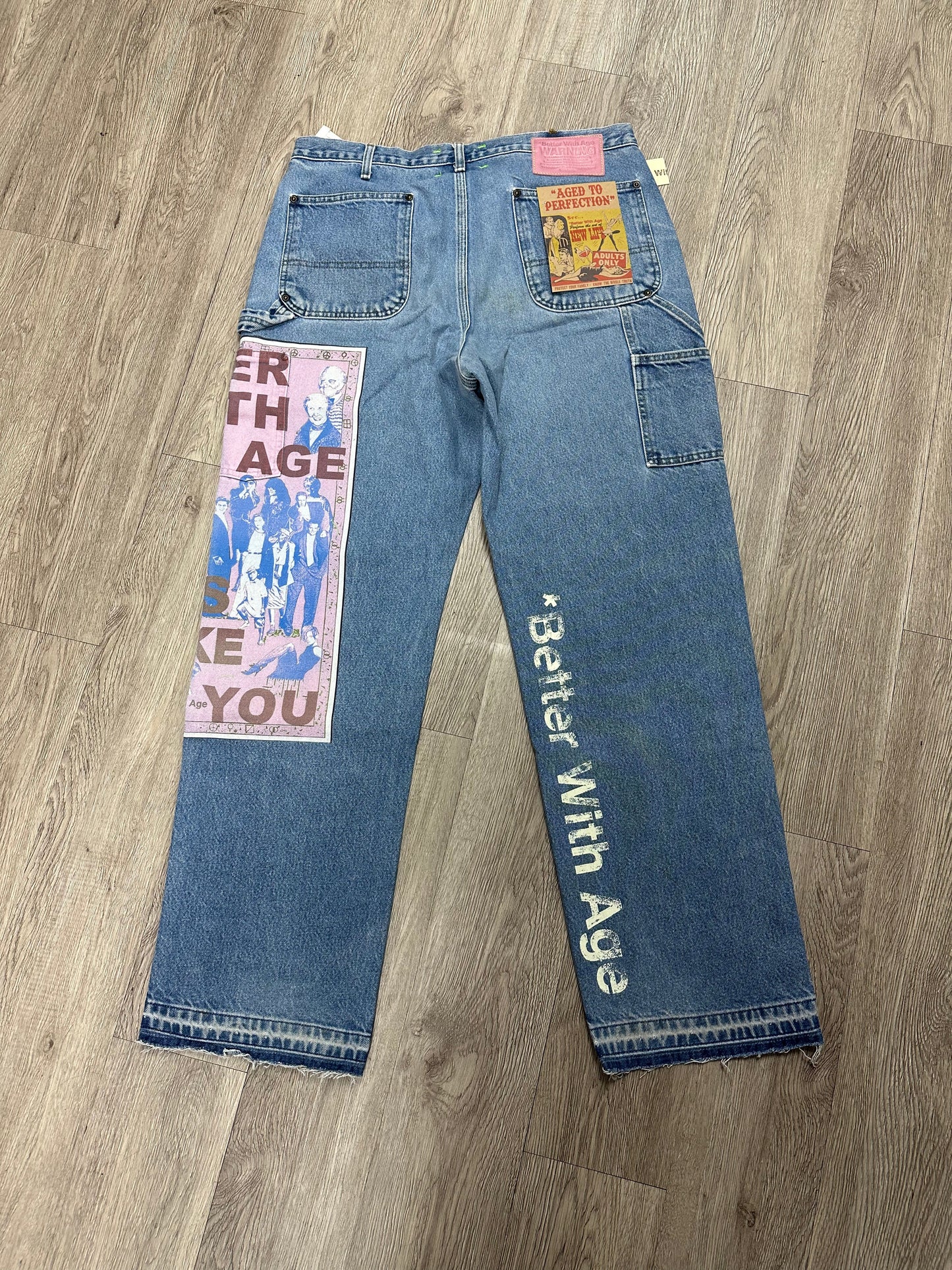 Better with Age "Looks Like You" Light Wash Blue Jeans