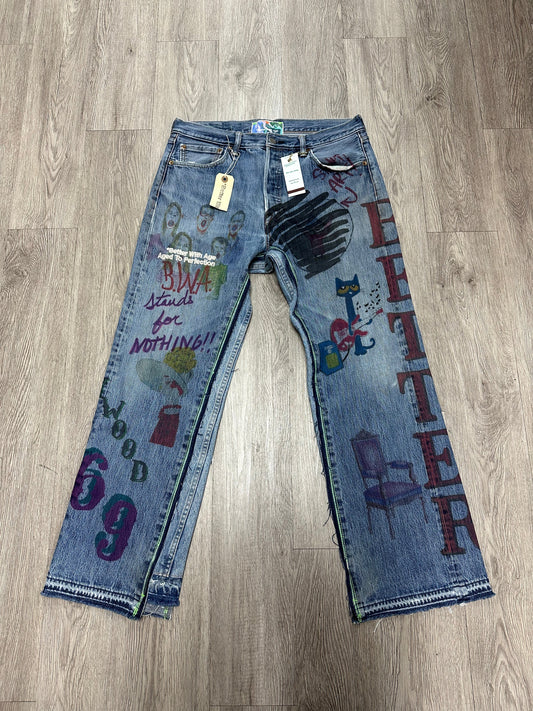 Better with Age "Harrison" Light Wash Blue Jeans