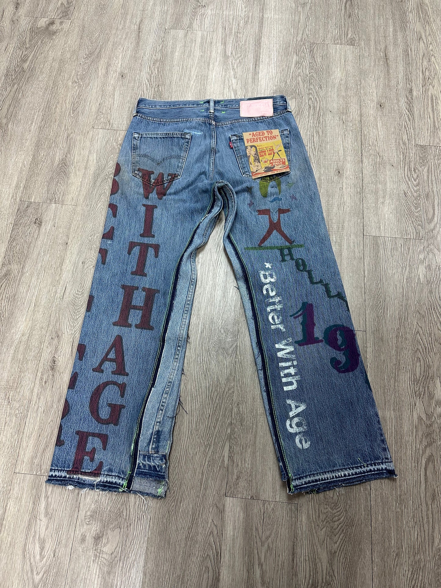 Better with Age "Harrison" Light Wash Blue Jeans