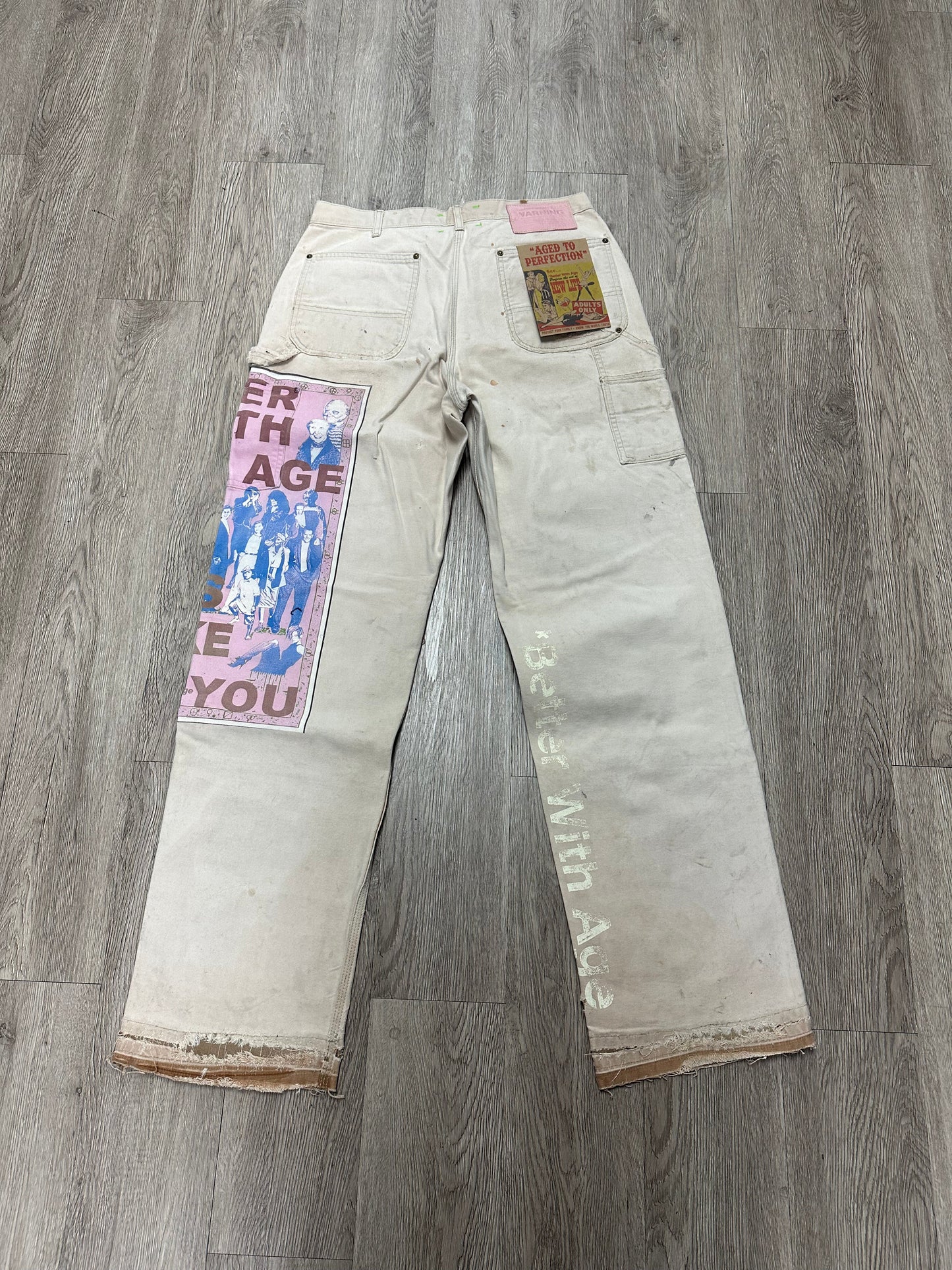 Better with Age "Looks Like You" Cream Jeans