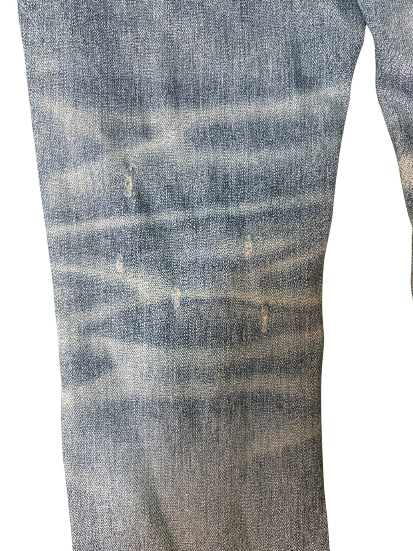 Amiri Thrasher Multi Color Light Wash Jeans