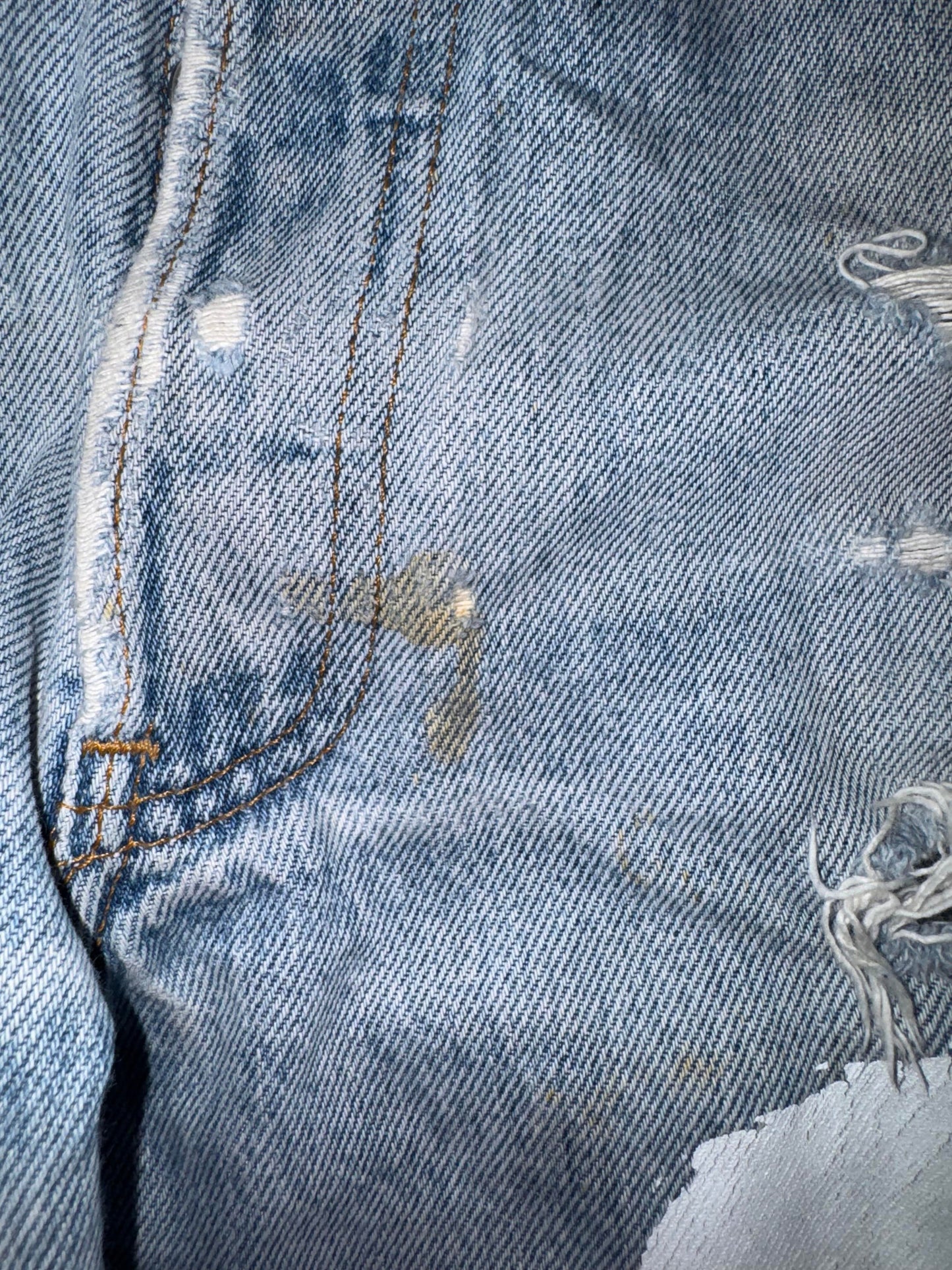 Better With Age Music To Your Eyes Blue Denim Jeans