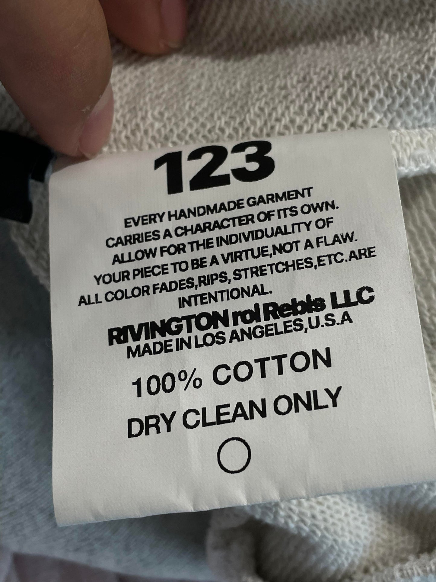 Rivington 123 Zip Up PHWH Grey Jacket